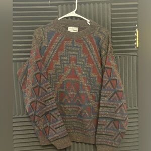 Mens Wool Sweater L